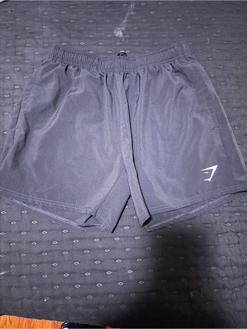 Gymshark Men’s Charcoal Black Athletic Shorts